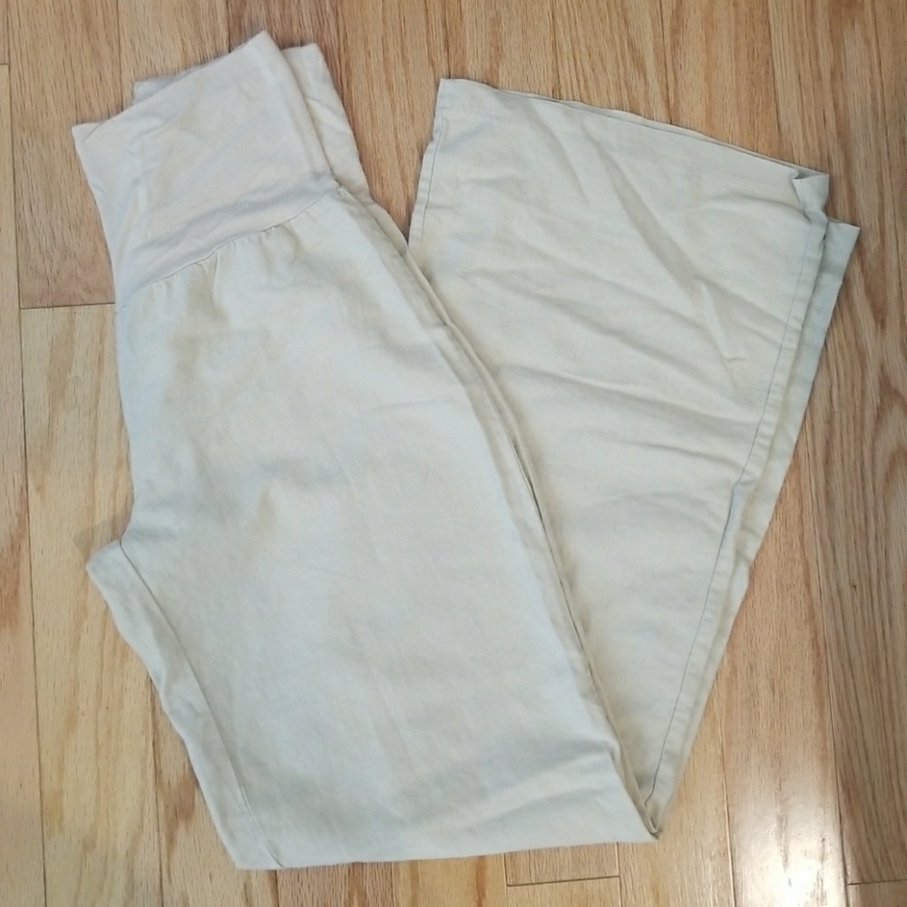 NWOT Love Tree High Waist Linen Pants M